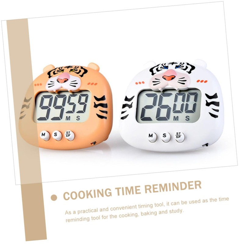 Ciieeo Tiger Shaped Timer for Home Use Kitchen Cooking Reminder