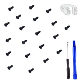 KUBOJSDLZ Headband Screws Replacement for Bose QuietComfort 35/QC35/QC35 II/QC45/QC25, Headphone Headband Screws Repair, Headphone Screw - 20 Packs (black)