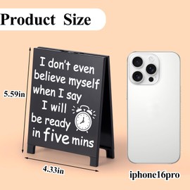 Funny Team Office Gifts I Don’T Even Believe Myself Gag Fun Gift for Coworker Teammate Employee Boss Office Desk Sign Cubicle Decor for Birthday Christmas White Elephant Gifts