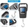 Digital Fish Scale Hanging Scale Fishing Scale, SKEAP 110lb/50kg Luggage