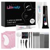 Libeauty Eyelash Tint Kit, Lash Tint Black and Eyebrow Dye
