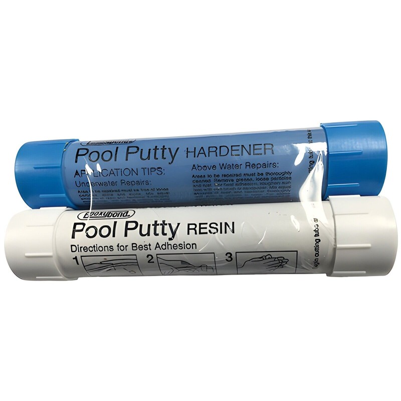 Atlas White Under Water Pool Spa Leak Repair Epoxy Putty