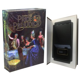 Liuyuan Real Paper Book Locking Booksafe with Combination Combo Lock Dictionary Secret Hidden Safe (Combo/Pride and Prejudice)