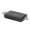 Card Reader, Card Reader Memory Card Reader Aluminum Alloy with