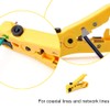 TAORANJU Coaxial Cable Stripper Tool Data Cable Stripper Tool Adjustable