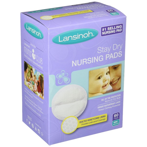 Lansinoh Laboratories 20265 Disposable Nursing Pads, 2 Count
