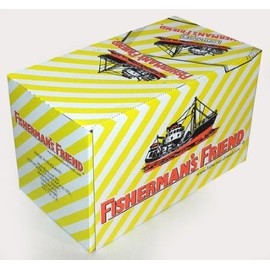 Lemon Sugar Free FISHERMAN 'S FRIEND Lozenges 24 x 25g Packs