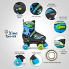 Xino Sports Adjustable Roller Skates for Kids - Illuminating LED
