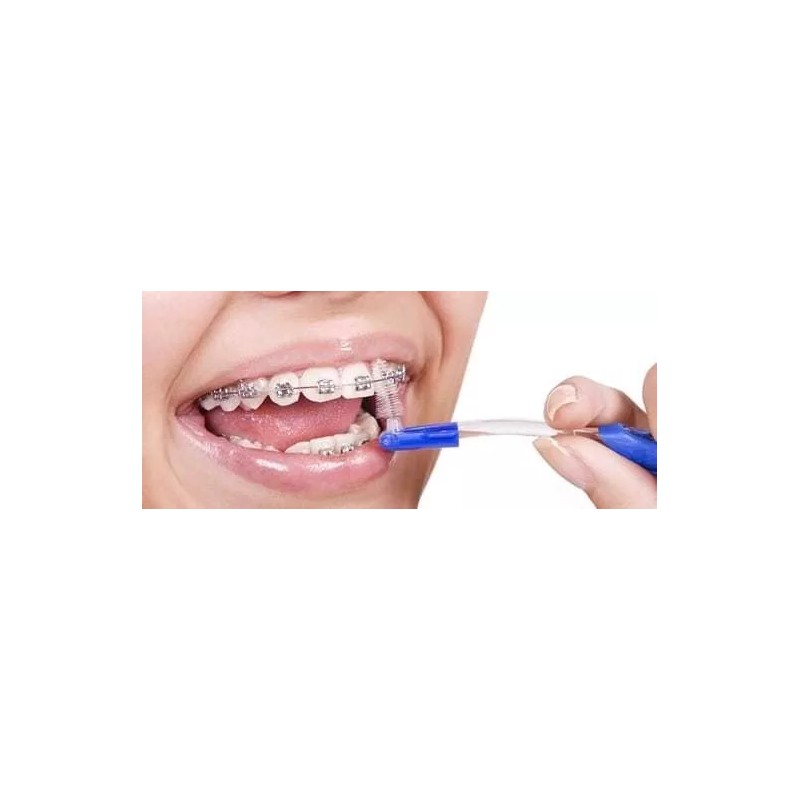 Borgatta Teens 10 Cepillos Dental Inter Ortho Teens Brackets Ortodoncia