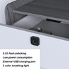 Fingerprint Cabinet Lock, 0.5 Seconds Quick Unlock, Embedded Intelligent Biometric