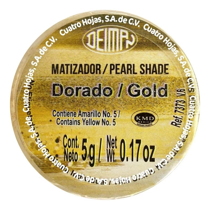 Dieman Matizador Comestible Dorado 5g
