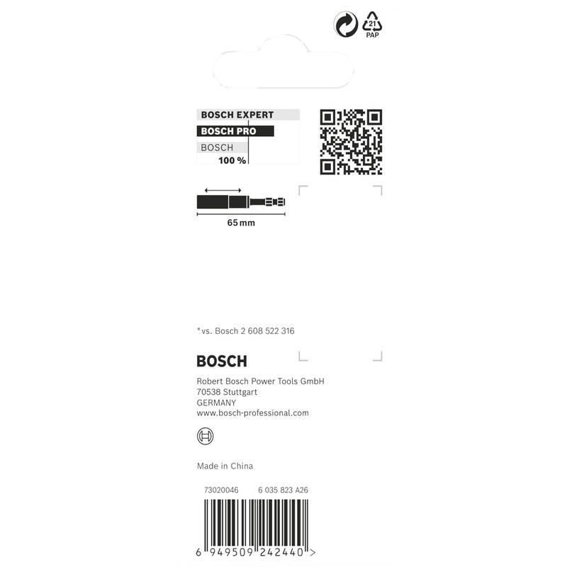 Bosch 1 x PRO Drive Guide Impact (144 x 66