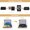 Surblue Hanging Shelves Travel Storage Bag Compression Packing Cube for