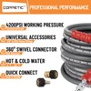 Corretic 3/8" Pressure Washer Hose for Cold and Hot Water,