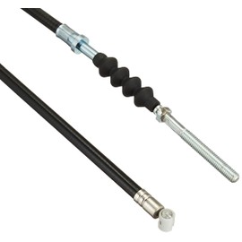 Kitaco 906-1122071 Brake Cable, Stainless Steel, Black, 52.2 inches (1330 mm), APE50/FI/100