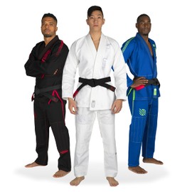 Sanabul Highlights Pro Brazilian Jiu Jitsu Gi Premium BJJ Gi IBJJF Competition - Allwhite, A3