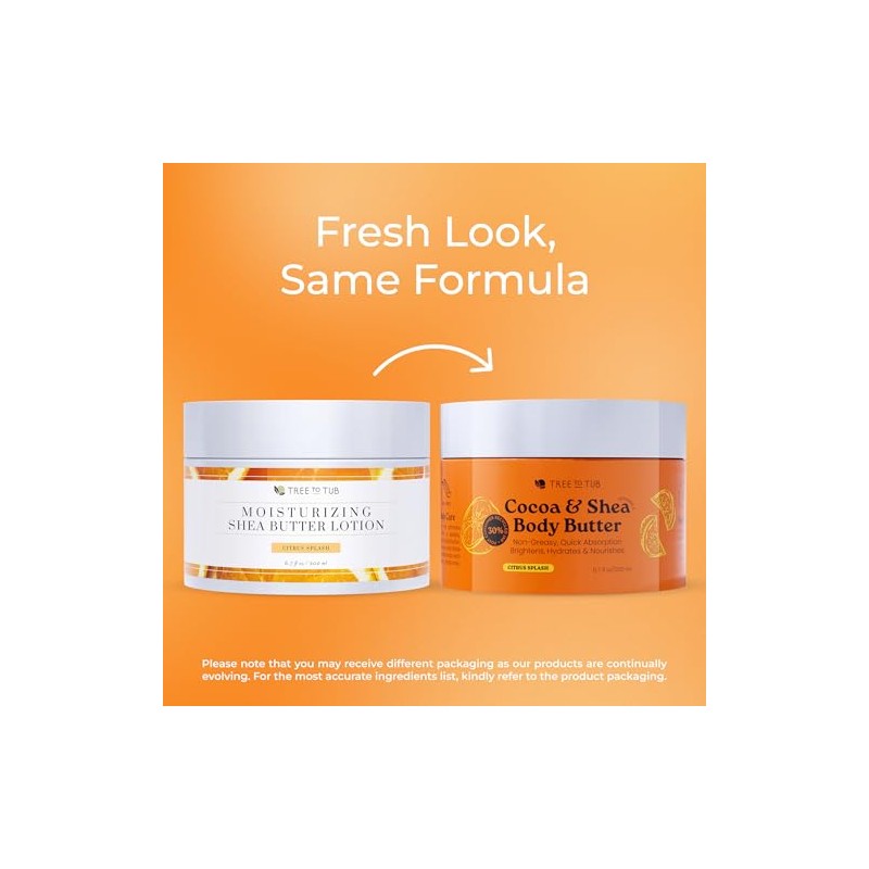 Tree To Tub min C, Organic Cocoa, Citrus Scent#