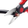 LIVINGO 6" Multi-Purpose Electrician Scissors : Professional Heavy Duty Comfortable