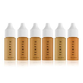 TEMPTU SilkSphere Airbrush Makeup Long-Lasting Medium to Full Coverage, 4-In-1 Formula Foundation, Primer, Conceal & Correct