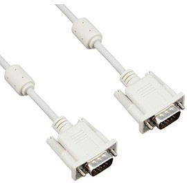 BUFFALO BSDCV15 Display Cable, Extra Fine Point, D-Sub15 with Core, 3.9 ft (1.5 m)