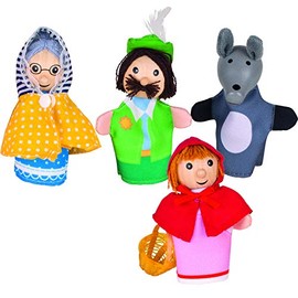 Goki Finger Puppets Red Riding Hood