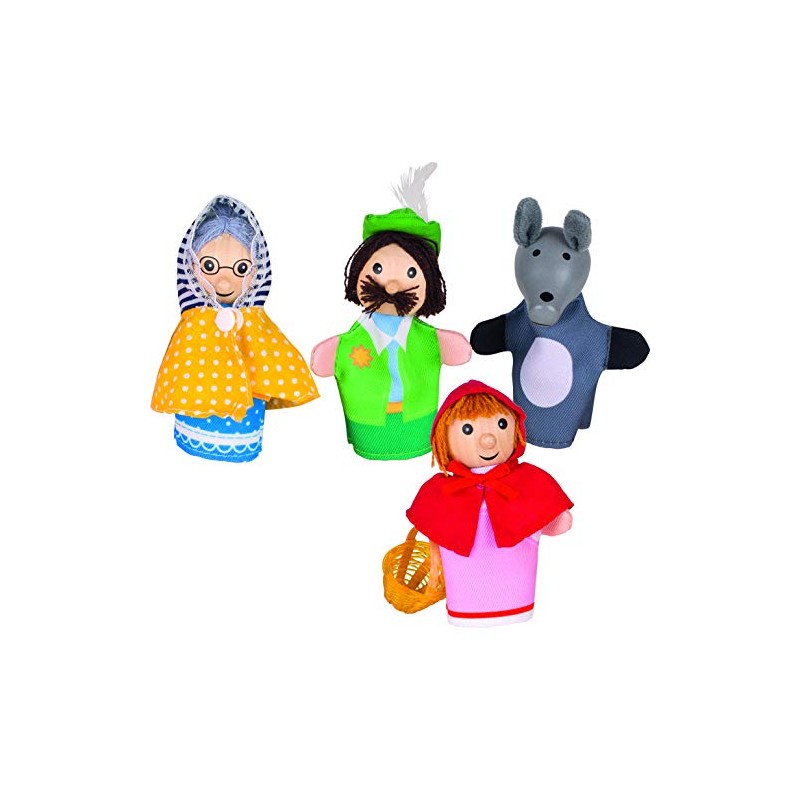 Goki Finger Puppets Red Riding Hood