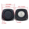 4-inch Bass Speaker Passive Radiator Film, Subwoofer Diaphragm Plate, 2-Pack,