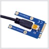 Oewnvmd Mini PCIe to PCI Express 16X Riser for Laptop