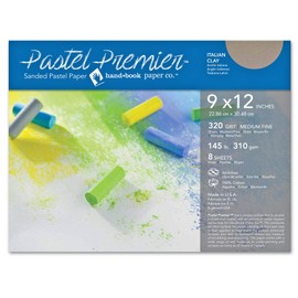 Pastel Premier Paper Med-Fine 9X12 8 Sheet Pk