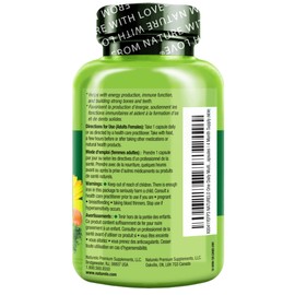 NATURELO NATURELO One Daily Multivitamin for Women - Energy Support - Whole Food Supplement to Nourish Hair, Skin, Nails - Non-GMO - No Soy - Gluten Free - 120 Capsules - 4 Month Supply