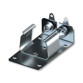 Keystone Battery Holder, 9V, Snap in, Aluminum, Solder Lug - 1290