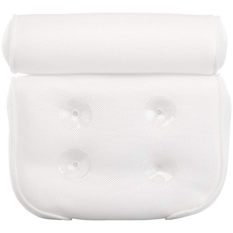 BadeStern Bathtub Pad: Mesh Bath Pillow with Suction Cups, 37