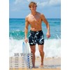 Mobvisil Men's Swim Trunks Quick-Dry Board Shorts Stretch Beach Shorts