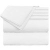 Hearth & Harbor 4 Piece Bed Sheet Set Extra Deep
