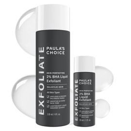 Paula's Choice SKIN PERFECTING 2% BHA Liquid Salicylic Acid Exfoliant-Facial Exfoliant for Enlarged Pores, Wrinkles & Fine Lines, Suitable for Blackhead-Prone Skin, Fragrance-Free