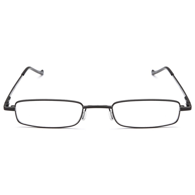 DOUBLETAKE Reading Glasses - 2 Pairs Slim Pocket Readers w
