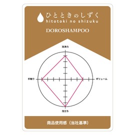 Hitoko no Shizuku Doro Shampoo, 13.5 fl oz (400 ml) Refill