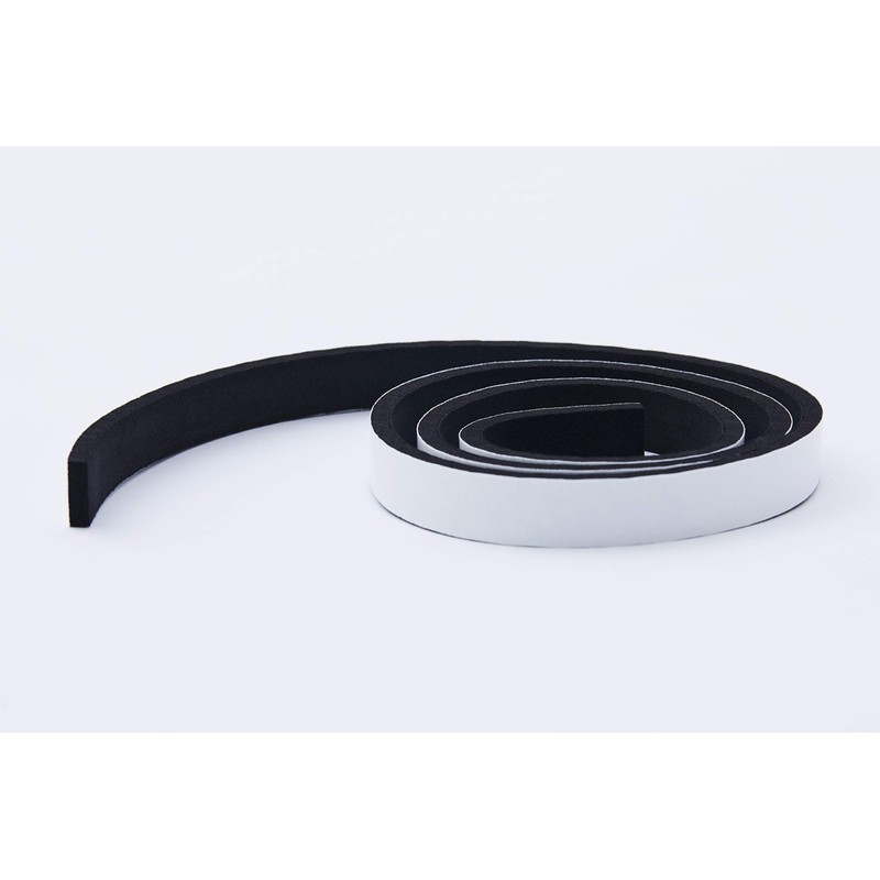 Tokyo Bouon TP-15 Door Stop Soundproofing Tape, Black, Width: 0.6