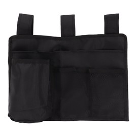 Bedside Storage Bag, Polyester Bedside Hanging Organizer Bag with Multiple Pockets for Bunk and Hospital Beds Dorm Rooms Bed Rails