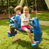 Swing-N-Slide Mega Rider Glider Swing ,Blue