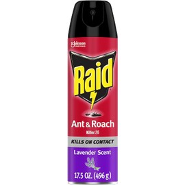 Raid Ant & Roach Killer Lavender 17.5 Ounce (Pack of 12)