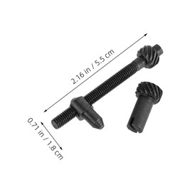 Outanaya 4 Sets Chainsaw Screws Adjustment: Chain Tensioner Adjustment Bolts for Chainsaws 45cc/52cc/58cc - Metal Bolts Set Enhances Longevity