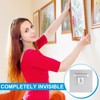 Tandefio 12 Pack Self Adhesive Hanger 3.15 x 3.15 Hangers