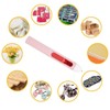 Mini Glue Gun Hot Melt Colorful Pen‑Shaped Cordless 2200mAh USB