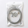 2 Pieces Motorcycle Universal Cable Pulley Universal Repair Kit Bowden