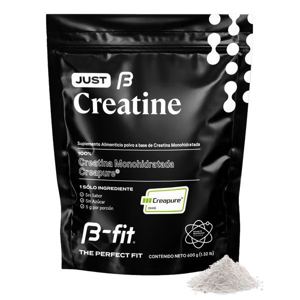 B-FIT B Just Creatine Creapure - Creatina Monohidratada Pura en
