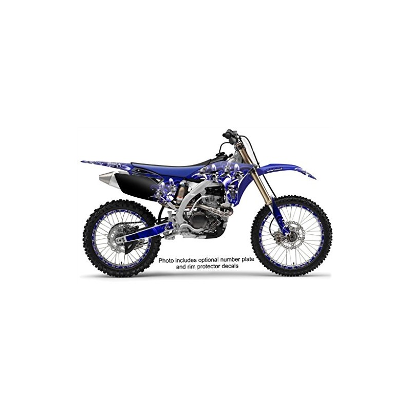2000-2008 TTR 90 Jester Blue Senge Graphics Base Kit Compatible