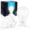 Ecoiot GU24 Dusk to Dawn Outdoor Light Bulbs,Light Sensor A19