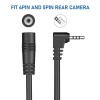 YQMAJIM 2.5mm Dash Cam Rear View Camera Extension Cable, (6Ft