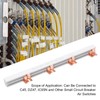 PIN TYPE Copper Busbar 3P 12 Way 63А PVC Good